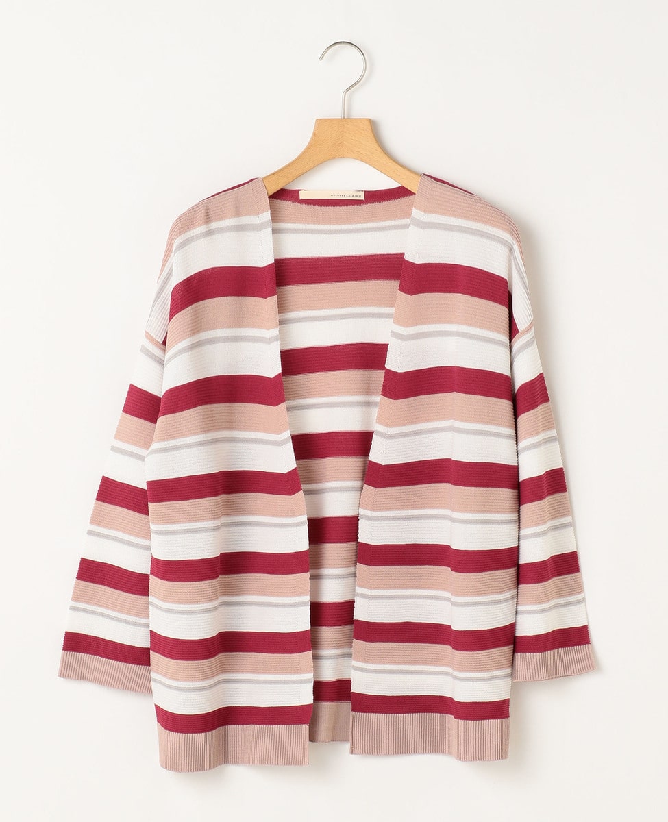 マルチボーダーカーディガン 商品詳細 メルローズ公式通販 Melrose Store メルローズストア