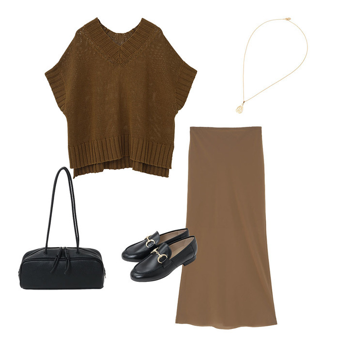 【Liesse】Monochromatic outfit