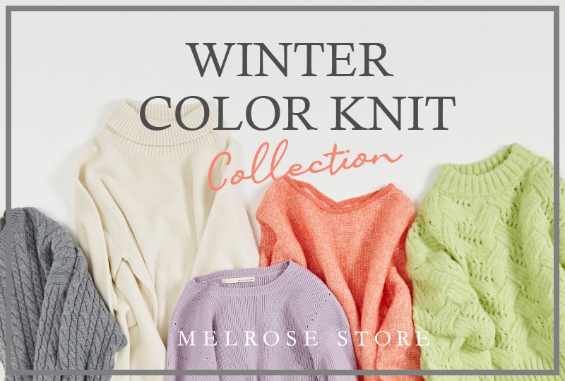 Winter　Color　Knit