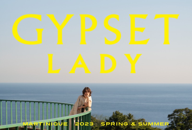 2023 SPRING&SUMMER VISUAL公開 "GYPSET LADY"