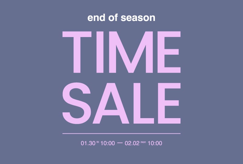 期間限定 TIME SALE