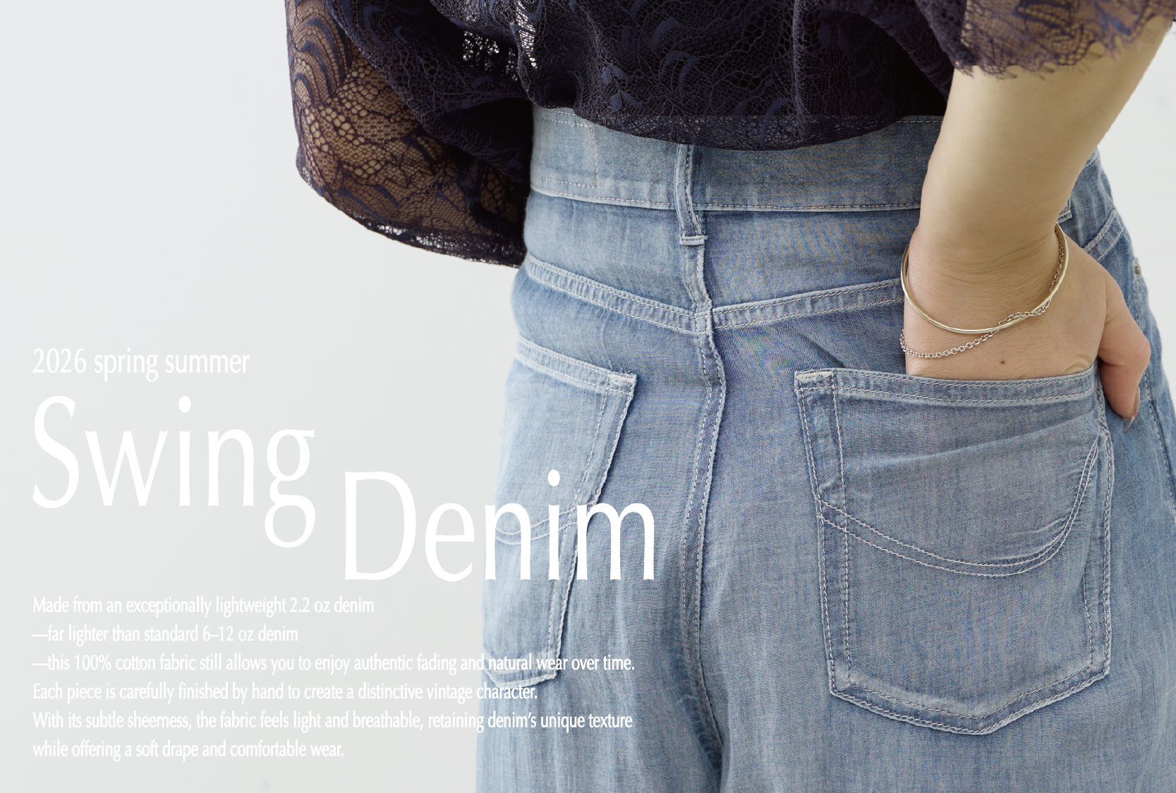 2026spring　Swing denim Collection
