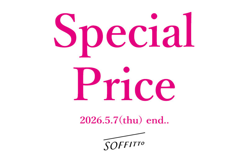 5/7（木）10：00まで！厳選春アウター期間限定SPECIALPRICE20％OFF！！