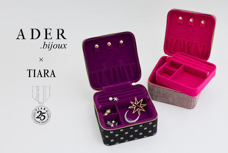 25周年限定！ ADER.bijoux &times; TIARA別注アイテム