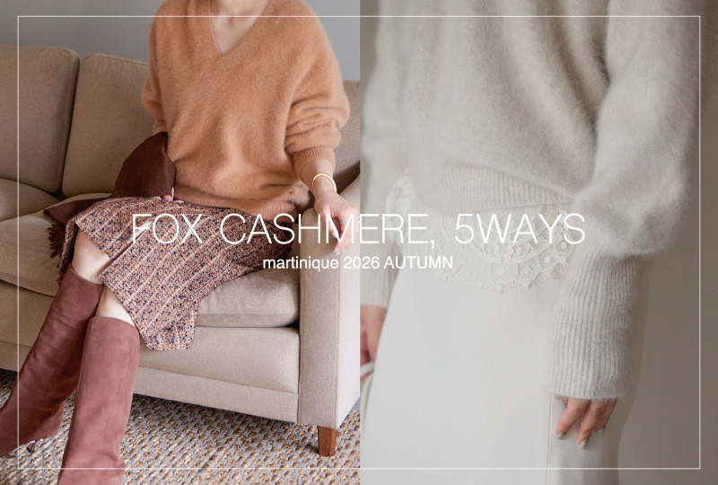 FOX CASHMERE, 5WAYS