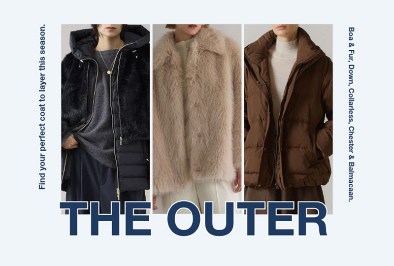 THE OUTER 今注目したいアウター