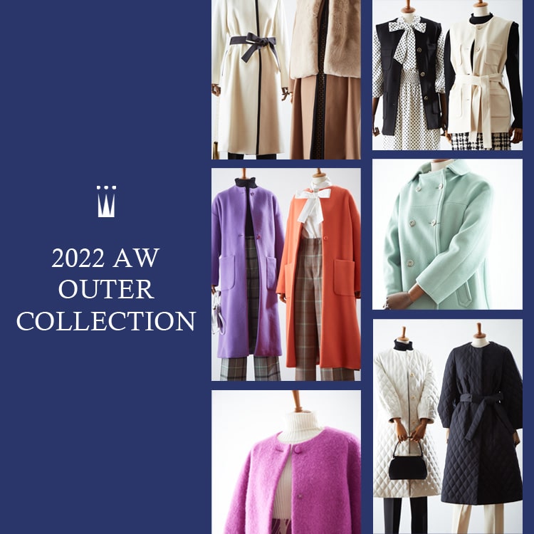 TIARA】TIARA秋冬アウターコレクション｜メルローズ公式通販 | MELROSE