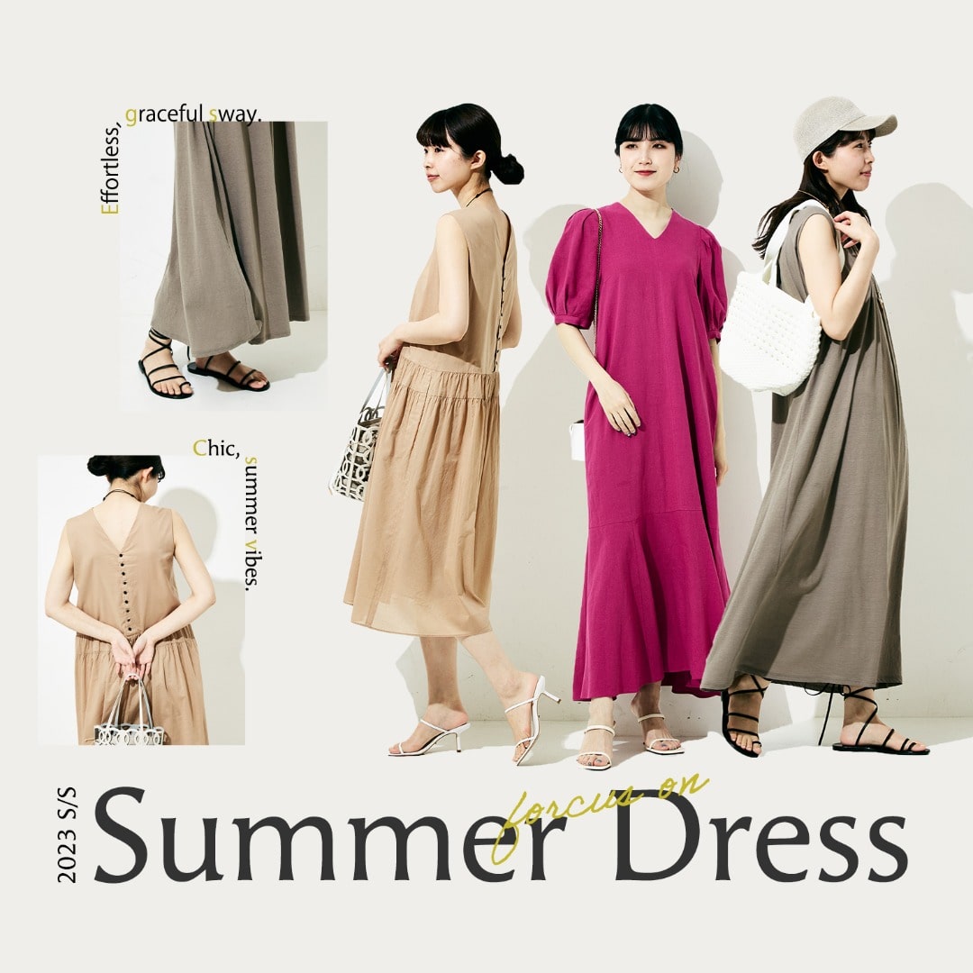 MELROSE STORE】この夏に映える”Summer Dress”｜メルローズ公式