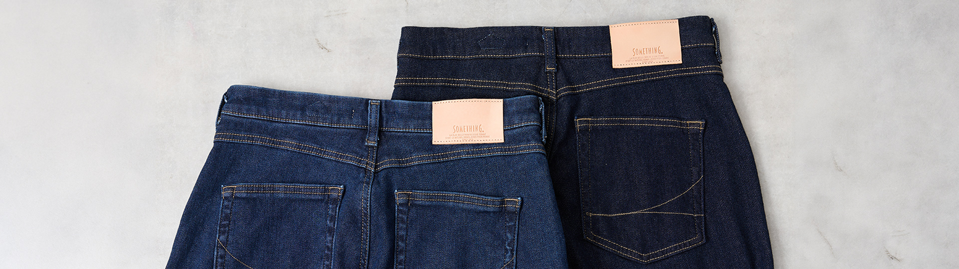 WIDE BAKER PANTS バックスタイル