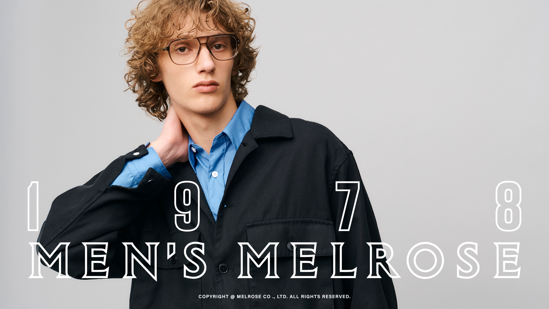 1978 MEN'S MELROSE - COPYRIGHT © MELROSE CO., LTD. ALL RIGHTS RESERVED.