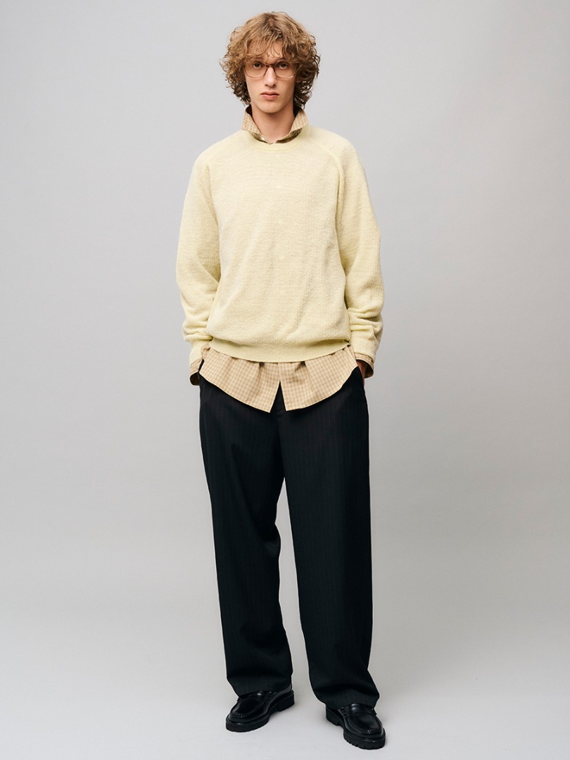 SADDLE SHOULDER SWEATER