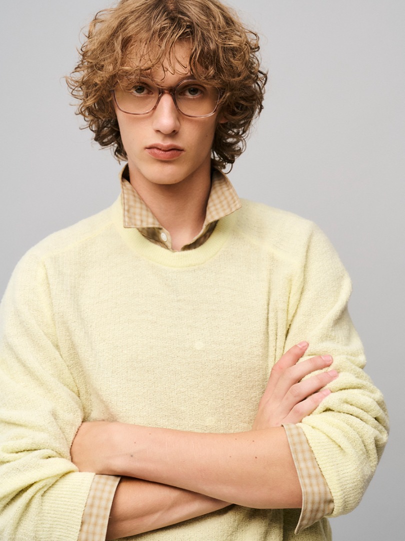 SADDLE SHOULDER SWEATER
