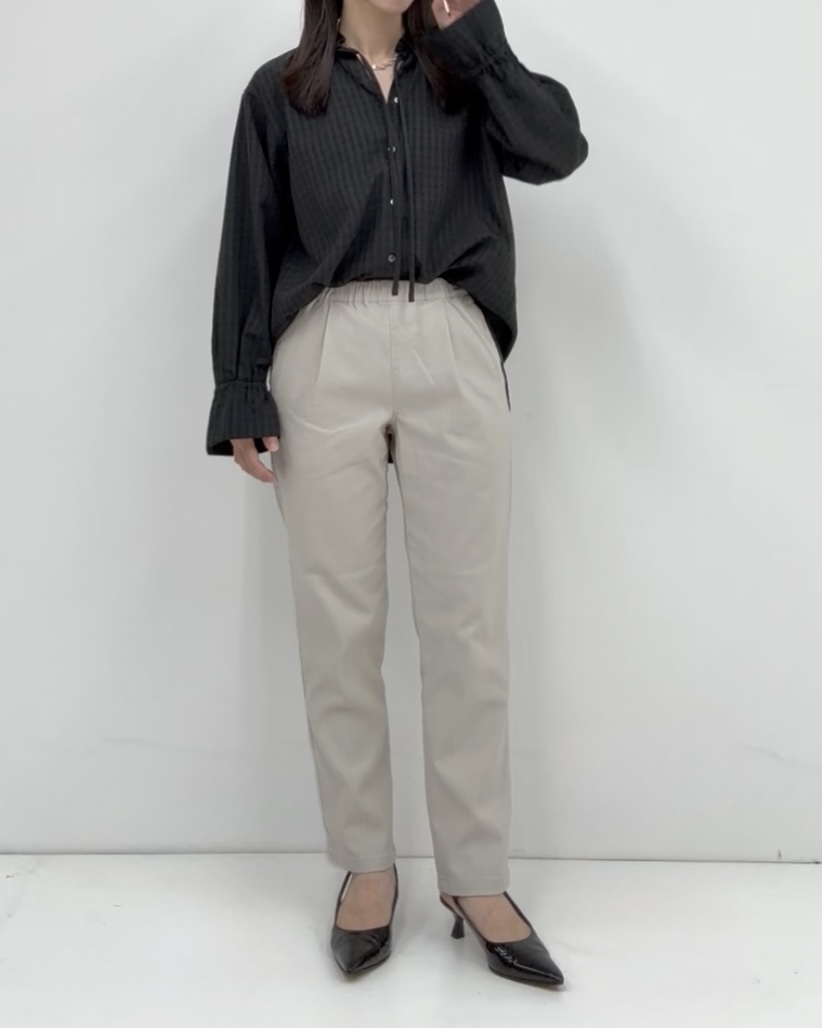 テーパードパンツ156cm 1サイズ