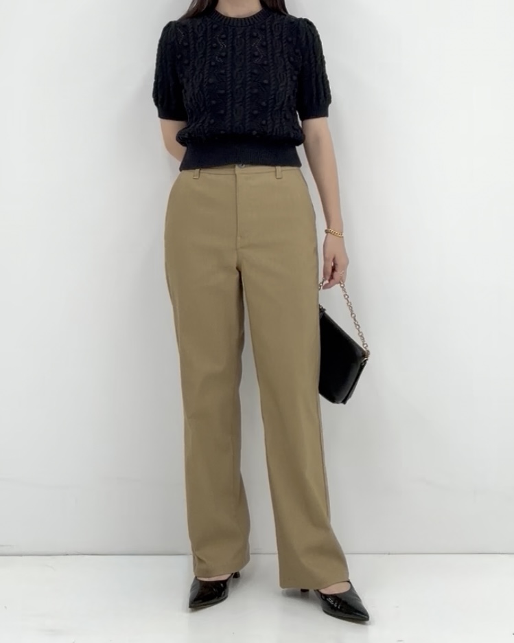 ストレートパンツ156cm 2サイズ