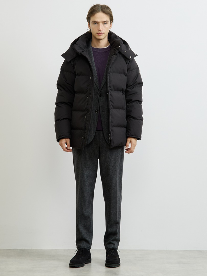 MEN'S MELROSE ピレネックス BELFORT ダウンジャケット 全身スタイリング