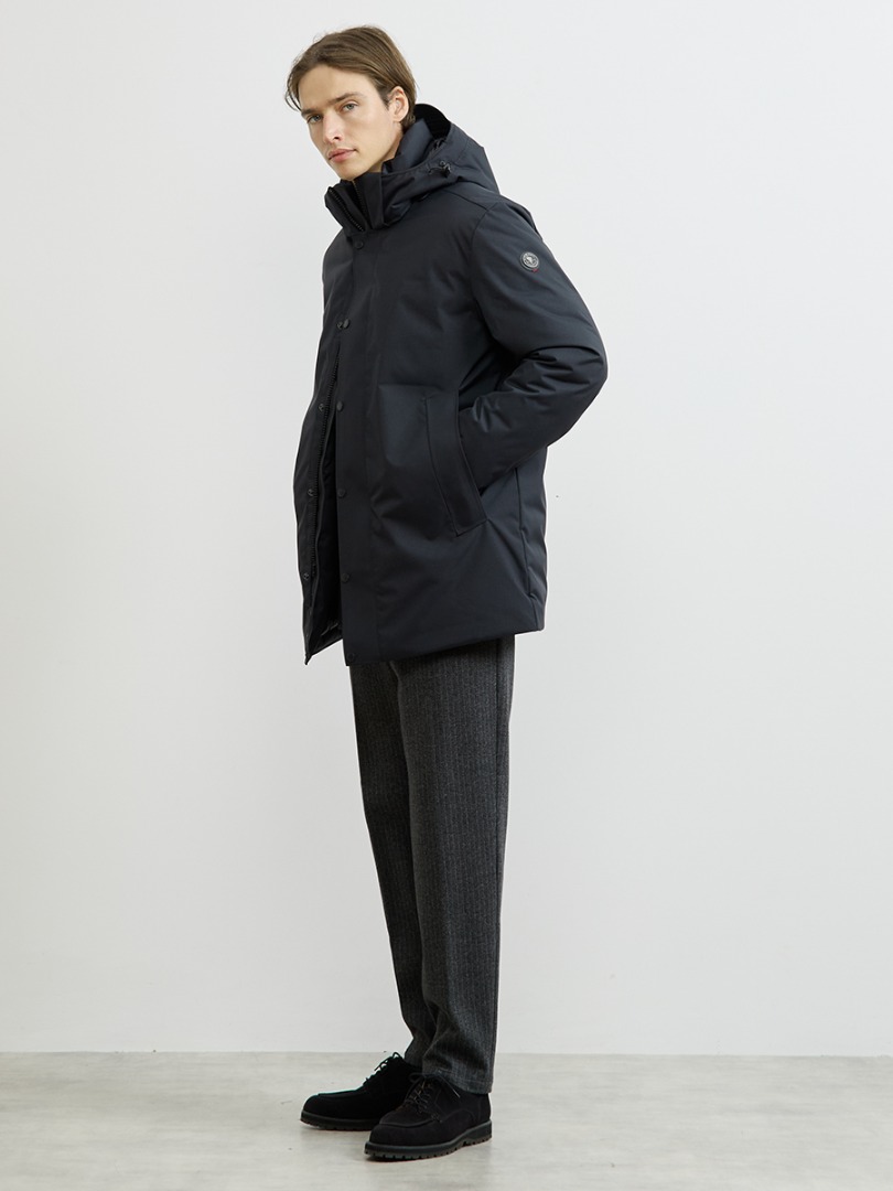 MEN'S MELROSE ケープホーン COCKBURN PLUS ダウンジャケット 全身スタイリング